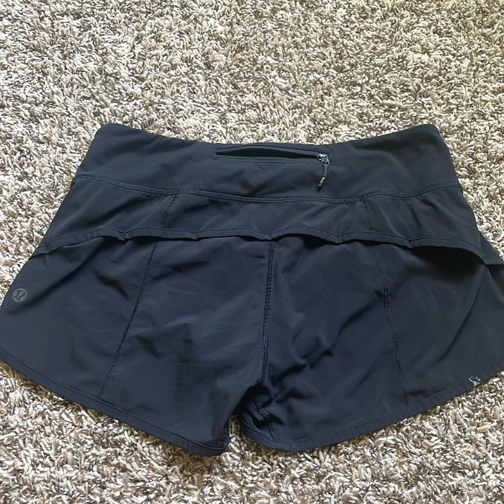 Black lululemon shorts